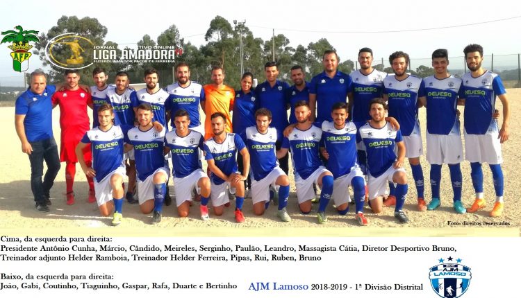 AJM Lamoso – Equipa Oficial 2018-2019 ..