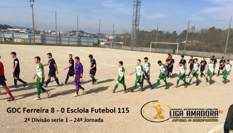 Ferreira 8 – 0 Esclola Futebol 115
